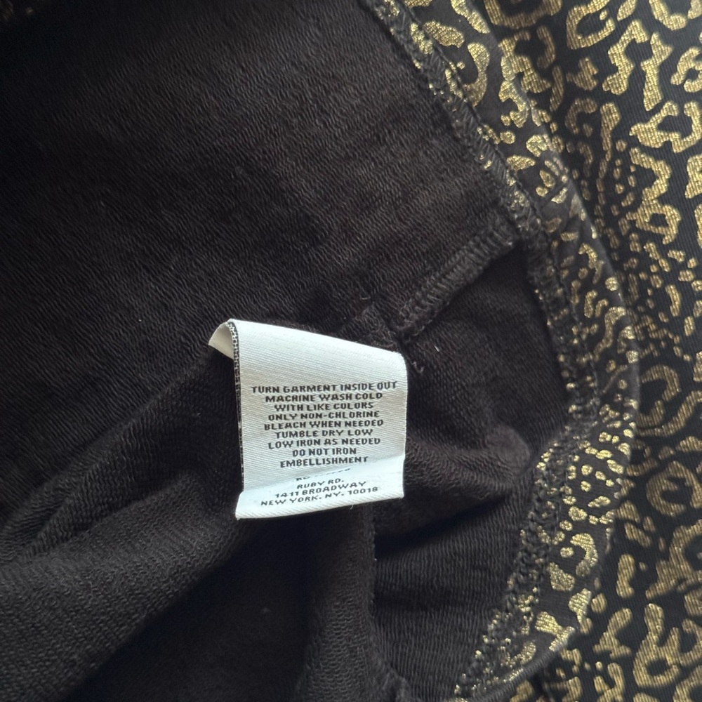 Ruby Rd. Leopard Print Bomber Jacket - Picture 6 of 7